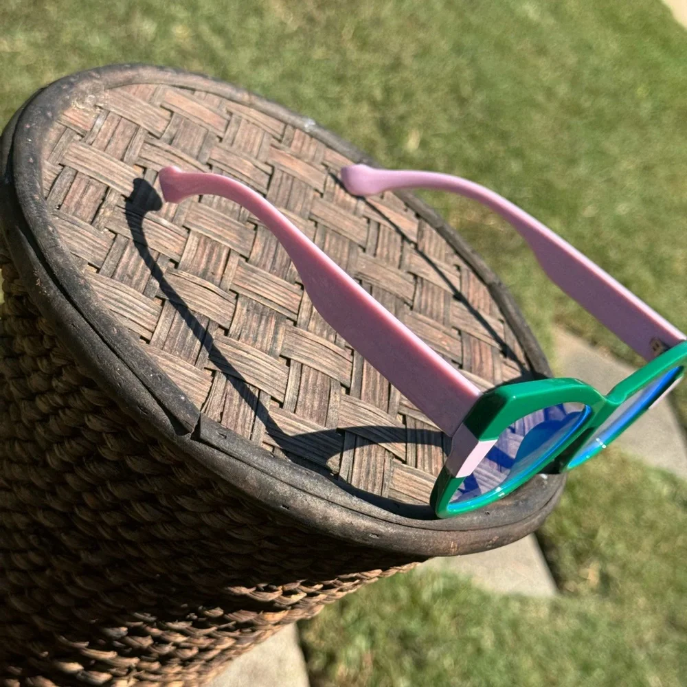 Green and Pink Kids Sunglasses
